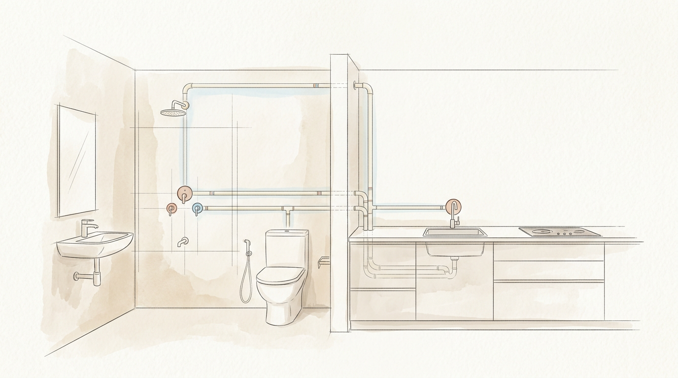 Plumbing Layout Planning