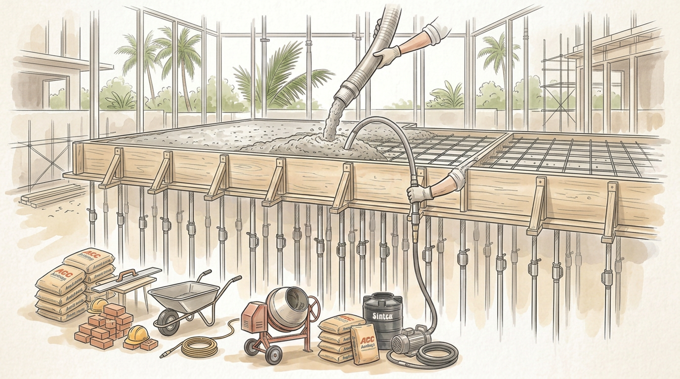 Concrete Pouring: Key Precautions