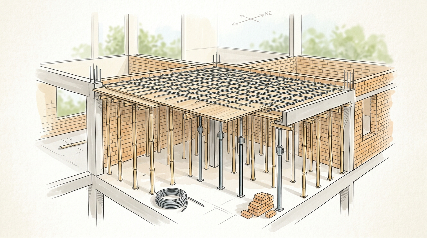 Slab Construction Step-by-Step