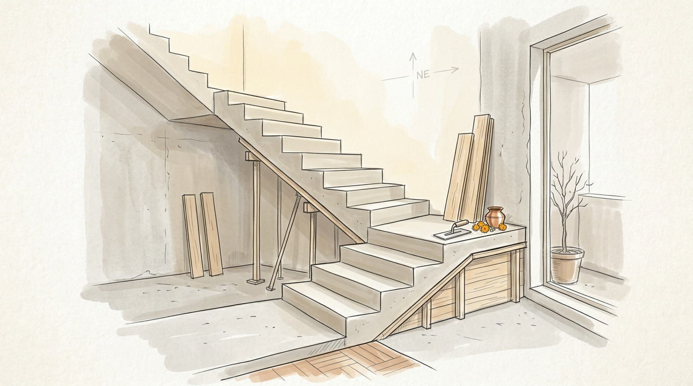 Staircase Casting & Finishing